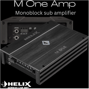 Helix M One mono amp