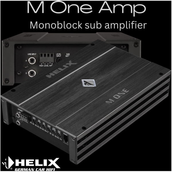 Helix M One mono amp