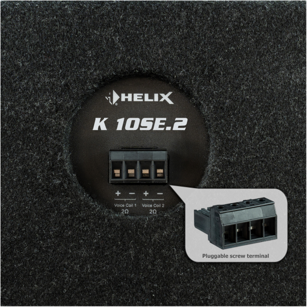 Helix K 10SE.2 shallow 10" subwoofer - Image 3