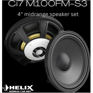 Helix Ci7 M100FM-S3 4" midrange speakers